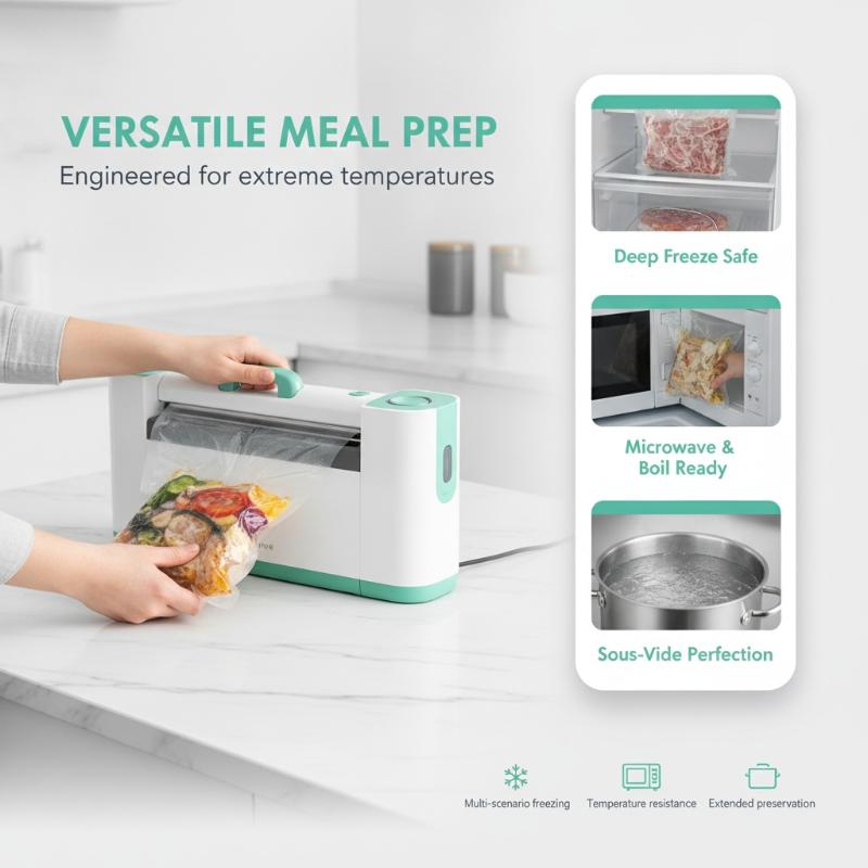 Food Storage Bag - 100 Bolsas de Alimentos Reutilizables a