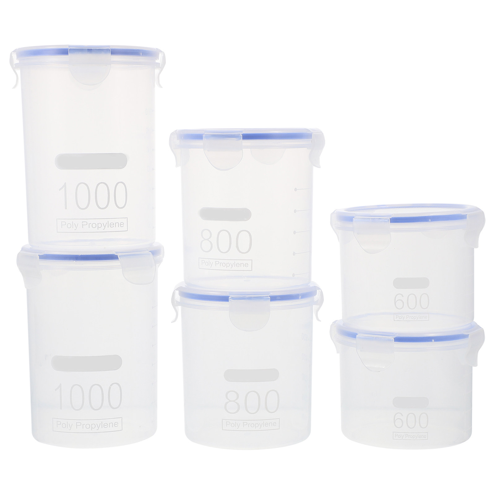 Juego de 6 recipientes herméti - Food Storage Containers reseña y precio