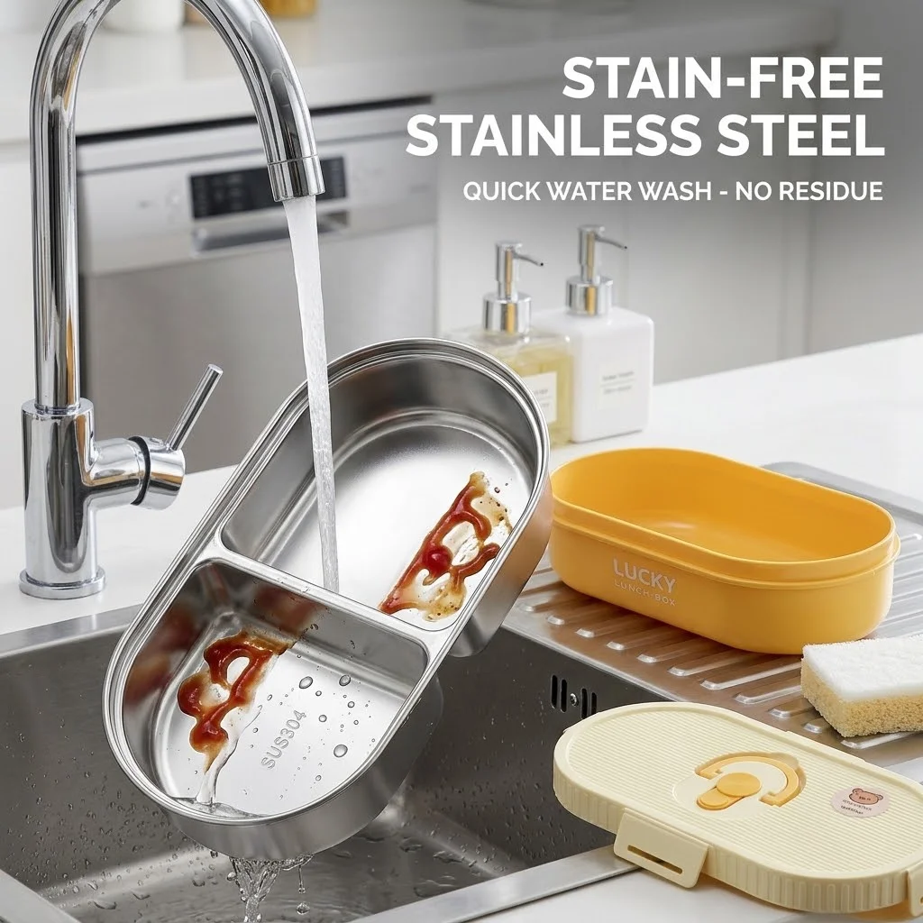 Juego de recipientes para llev - Food Storage With Dividers reseña y precio