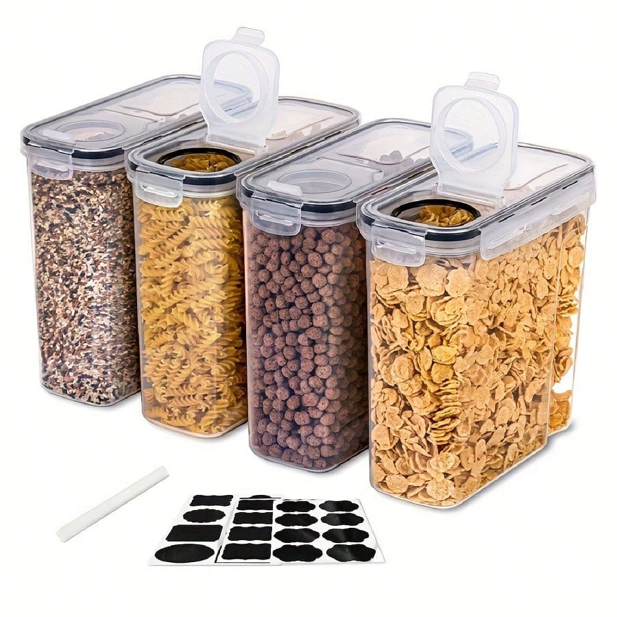 Juego de 4 recipientes herméti - Food Storage Meals reseña y precio