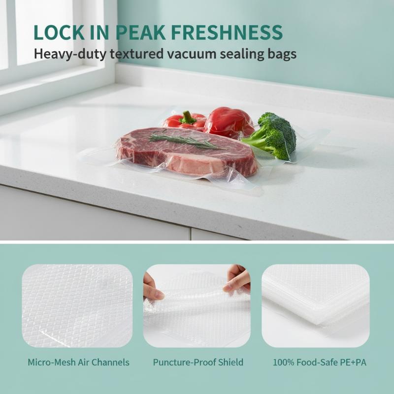 100 Bolsas de Alimentos Reutil - Food Storage Bag reseña y precio