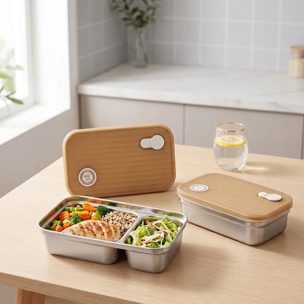 Fiambrera de acero inoxidable  - Food Storage Oven Safe reseña y precio