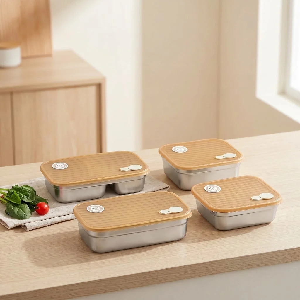 Fiambrera de acero inoxidable  - Food Storage Oven Safe reseña y precio