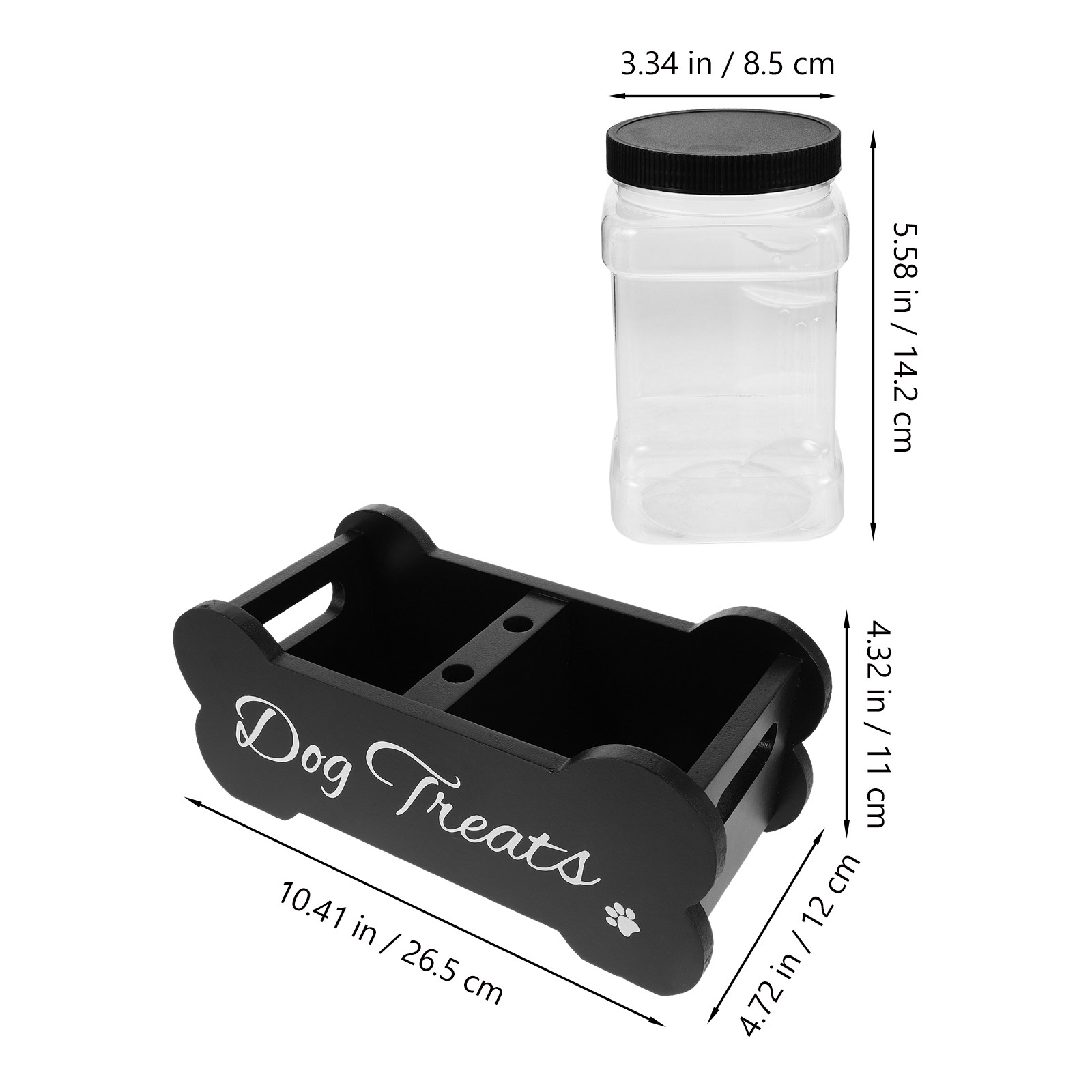 Contenedor de madera para guar - Food Storage With Dividers reseña y precio