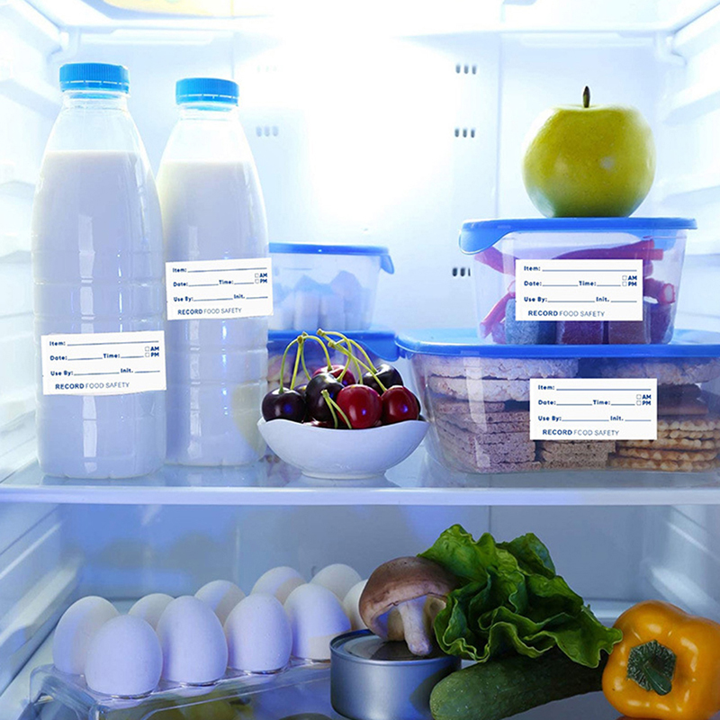 500 unidades por rollo. Adhesi - Food Storage Labels reseña y precio