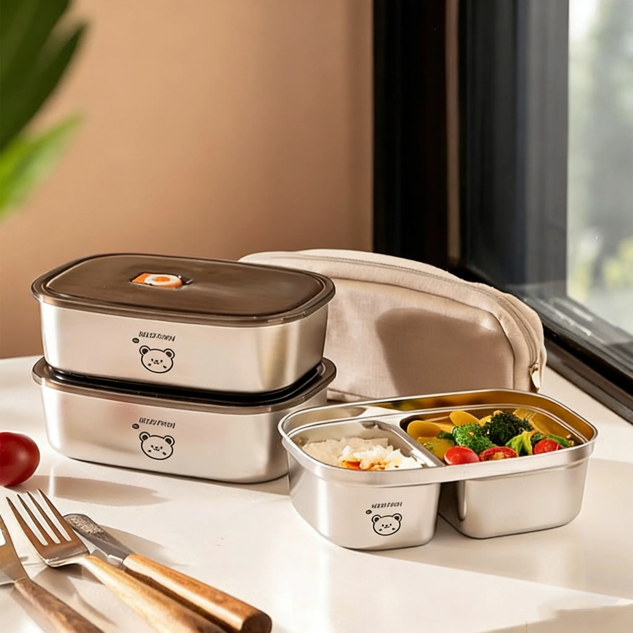 Lonchera Bento de Acero Inoxid - Food Storage Oven Safe reseña y precio